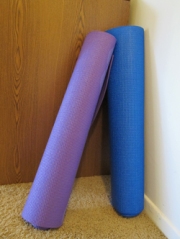 Two yoga mats